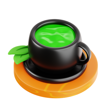 Green Tea  3D Icon