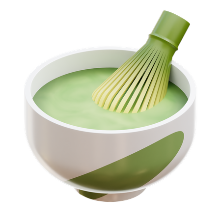 Green Tea 3D Icon