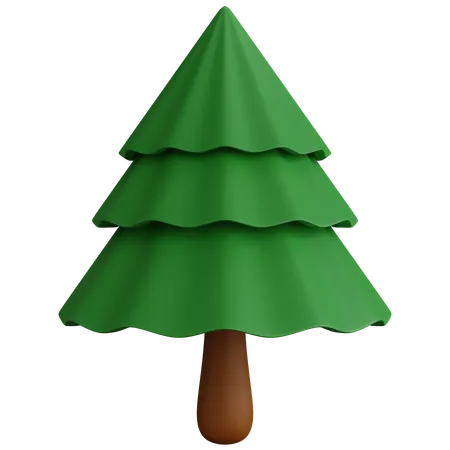 Green Tree  3D Icon