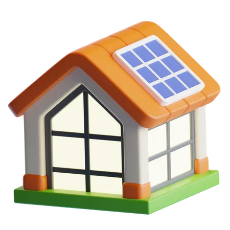 3 D Greenhouse Building Icon Illustrations 3D Icon