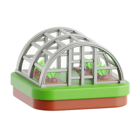 Greenhouse  3D Icon