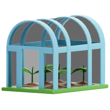 Greenhouse  3D Icon