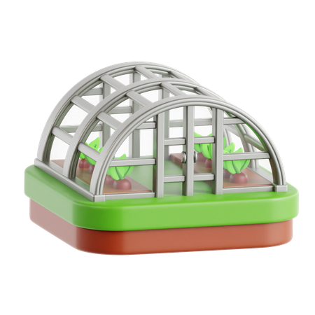 Greenhouse  3D Icon