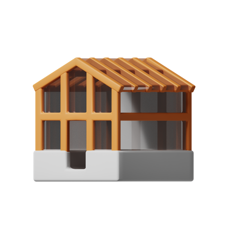 Greenhouse  3D Icon