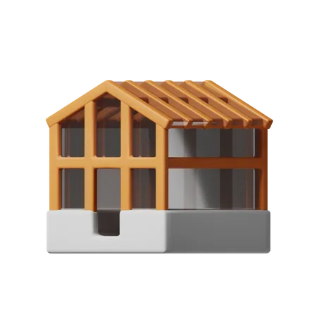 Greenhouse  3D Icon