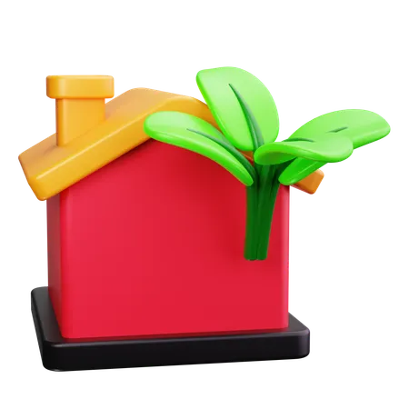 Greenhouse  3D Icon