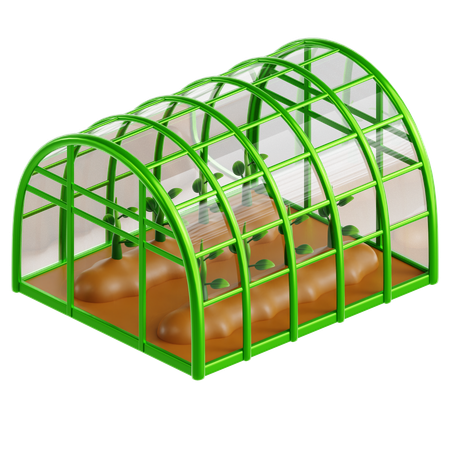 Greenhouse  3D Icon