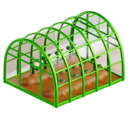 Greenhouse  3D Icon