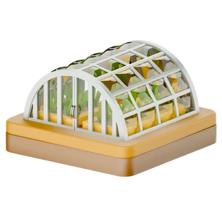 Greenhouse  3D Icon