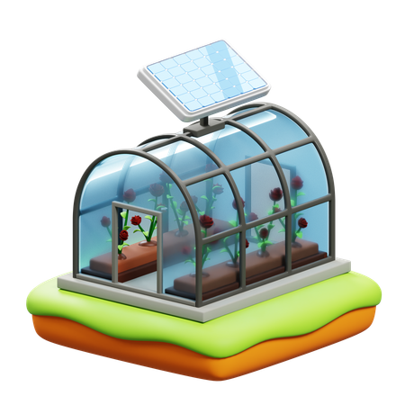 Greenhouse  3D Icon