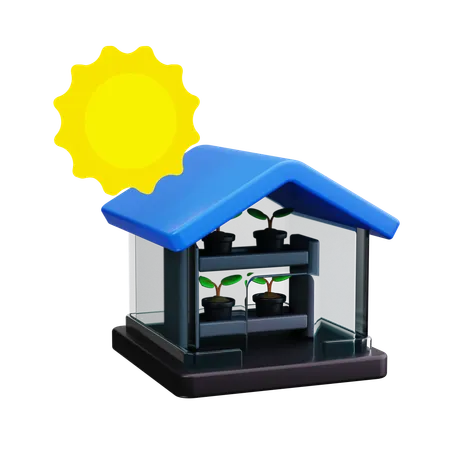 Greenhouse  3D Icon