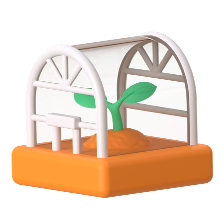 Greenhouse  3D Icon