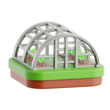 Greenhouse  3D Icon