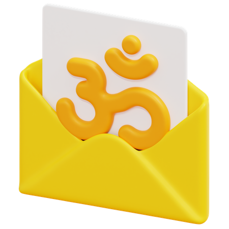 Greeting Card  3D Icon