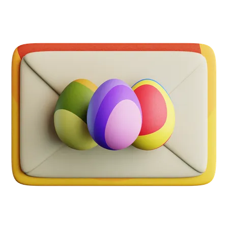 Greeting Card Invitation  3D Icon