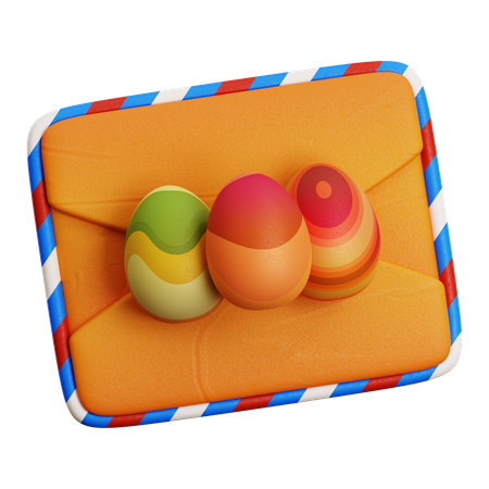 Greeting Card Invitation  3D Icon