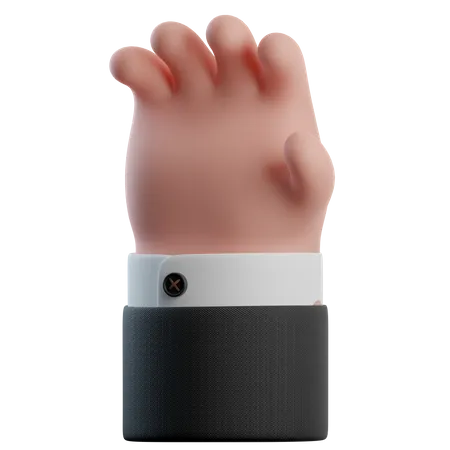 Greifen Handgesten  3D Icon