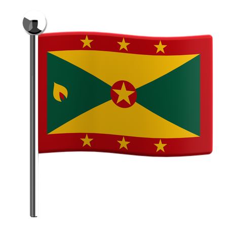 Grenada  3D Icon