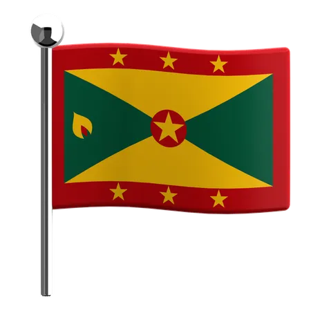 Grenada  3D Icon