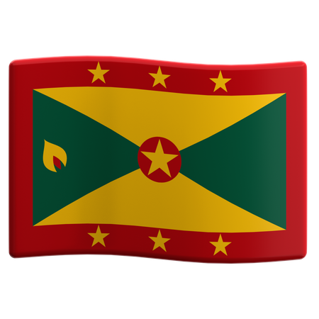 Grenada  3D Icon