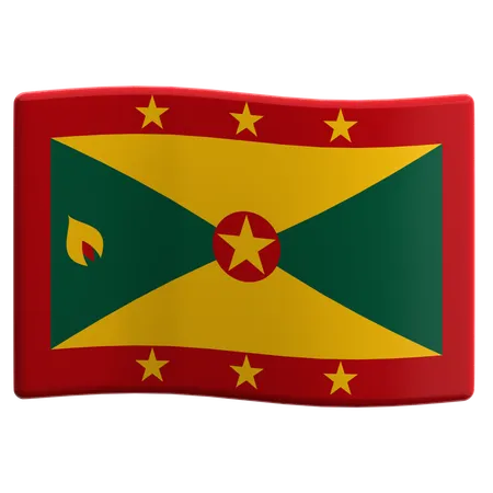 Grenada  3D Icon