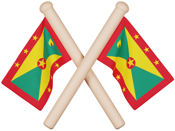 Grenada Flag  3D Icon