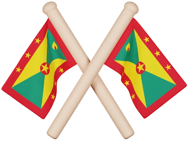 Grenada Flag  3D Icon