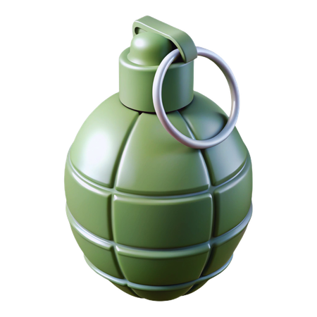 수류탄  3D Icon