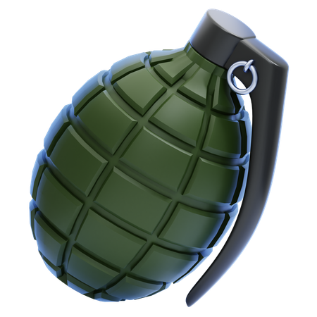 手榴弾  3D Icon