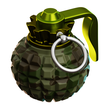 Grenade  3D Icon