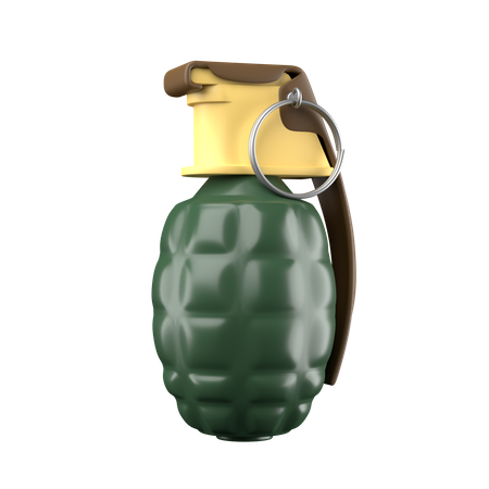 Grenade 3D Icon