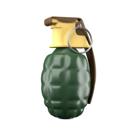 Grenade 3D Icon