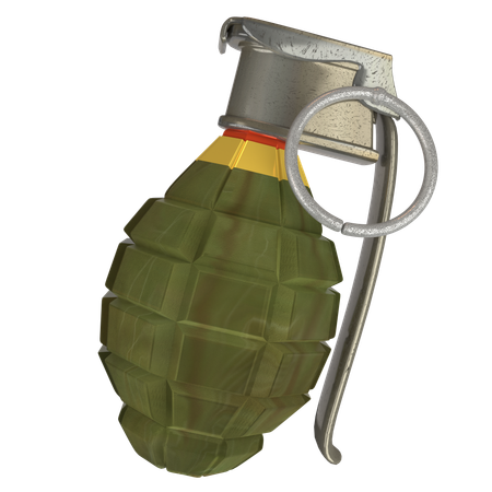 Grenade bomb  3D Icon