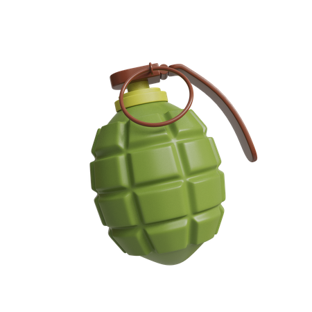 Grenade Bomb 3D Icon
