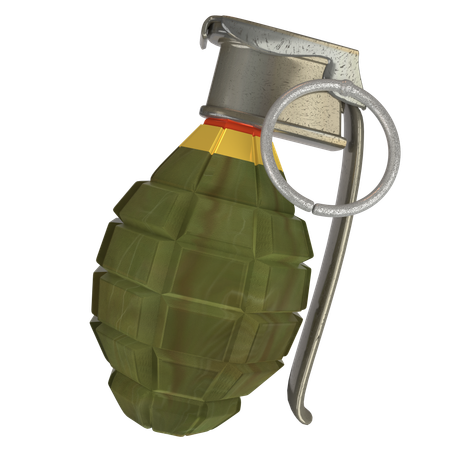 Bombe à grenade  3D Icon