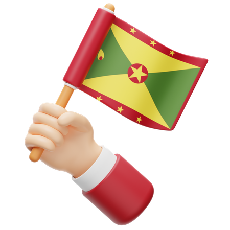 Drapeau ramifié  3D Icon