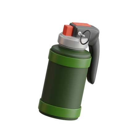 Grenade fumigène  3D Icon