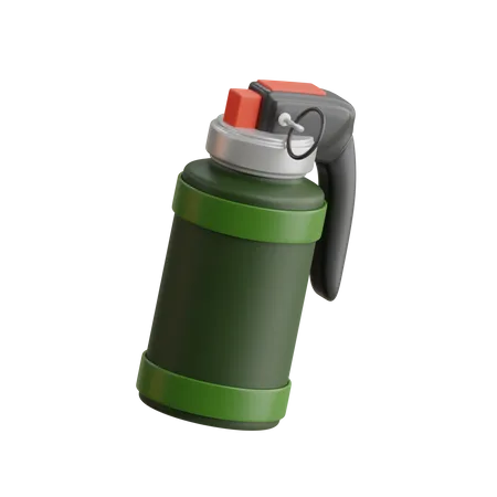 Grenade fumigène  3D Icon