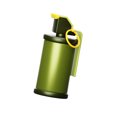 Grenade fumigène  3D Icon