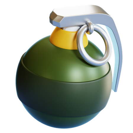 Grenade ronde  3D Icon