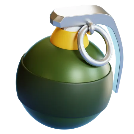 Grenade ronde  3D Icon