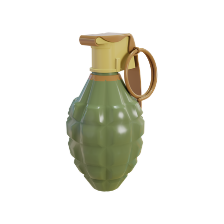 Grenades  3D Illustration