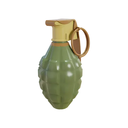 Grenades  3D Illustration