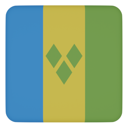 Grenadines  3D Icon