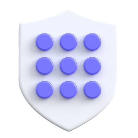 Grid  3D Icon
