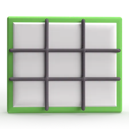 Grid  3D Icon