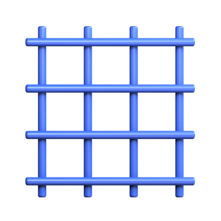 Grid  3D Icon