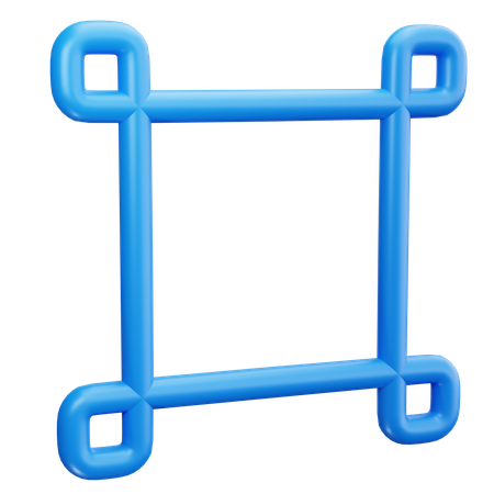 그리드 레이아웃  3D Icon