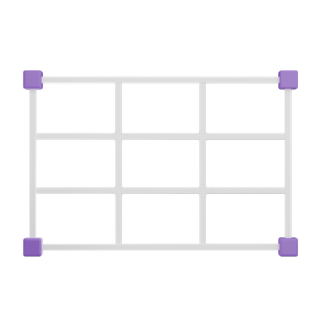 Grid Tools  3D Icon