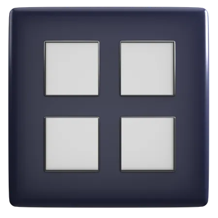 3 D Render Dashboard Illustration 3D Icon